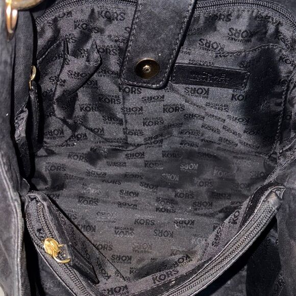 Michael Kors Bag Purse Handbag Leather Ludlow Drawstring Hobo Shoulder Bag - Picture 13 of 16